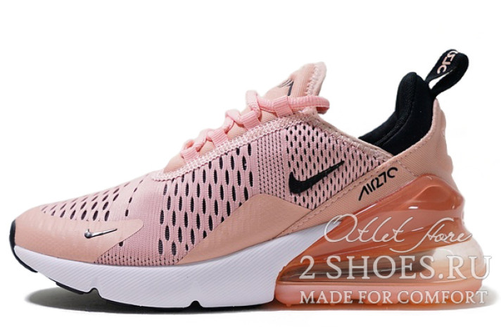 Кроссовки Nike Air Max 270 Coral Pink Stardust AH6789-600 розовые
