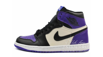 Кроссовки женские Nike Air Jordan 1 Mid Court Purple
