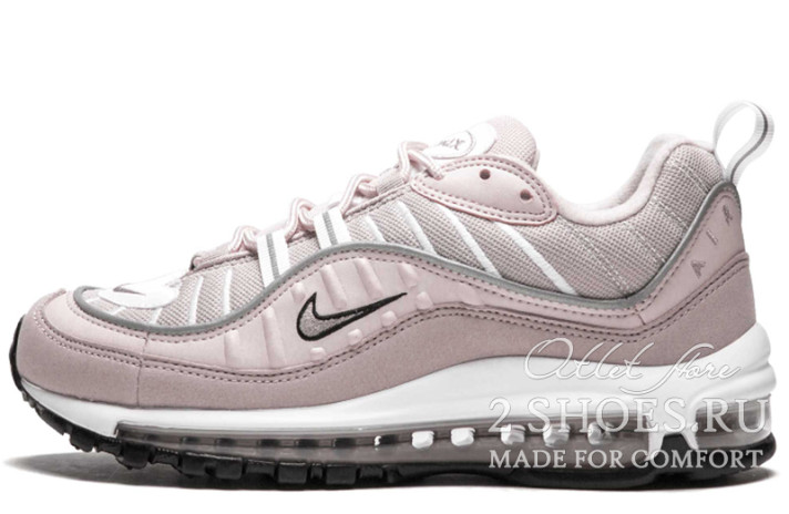 Кроссовки Nike Air Max 98 Barely Rose Elemental  розовые