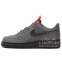 Кроссовки Мужские Nike Air Force 1 Low Anthracite Black Red