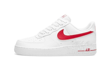 Кроссовки женские Nike Air Force 1 Low White Red