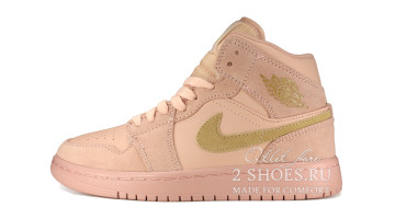  кроссовки Nike Jordan розовые, фото 5