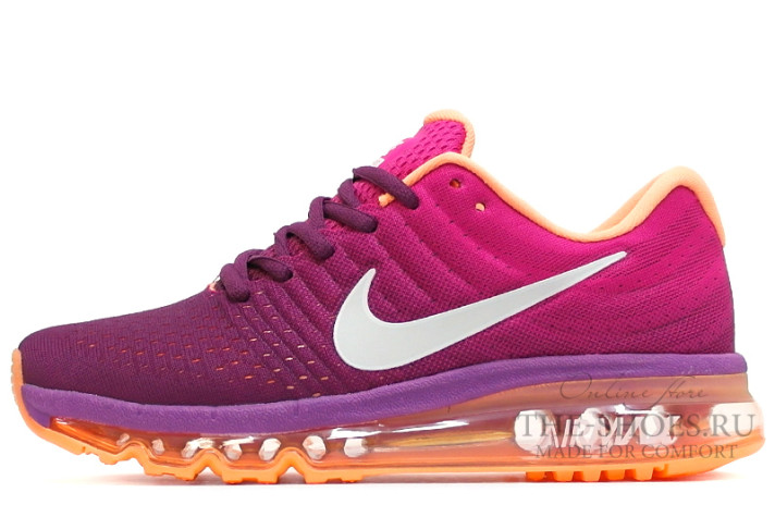 Кроссовки Nike Air Max 2017 purple lilacs  сиреневые