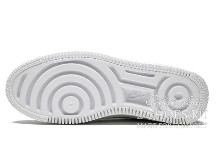 Кроссовки Nike Air Force 1 Low Sage White AR5339-100 белые, кожаные, фото 3
