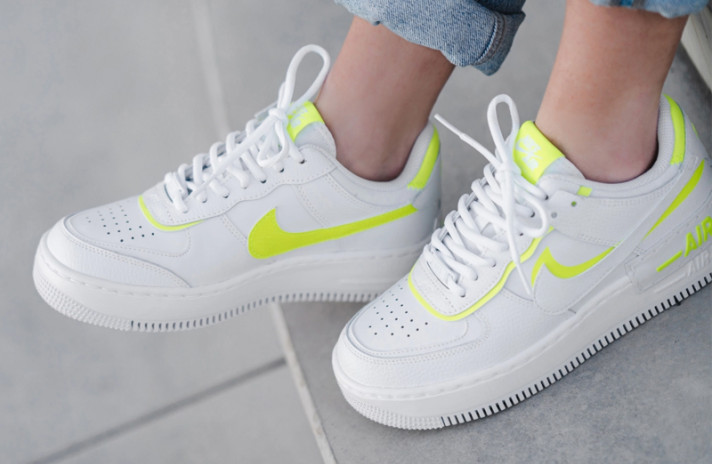 Air force 1 shadow white lemon venom hotsell