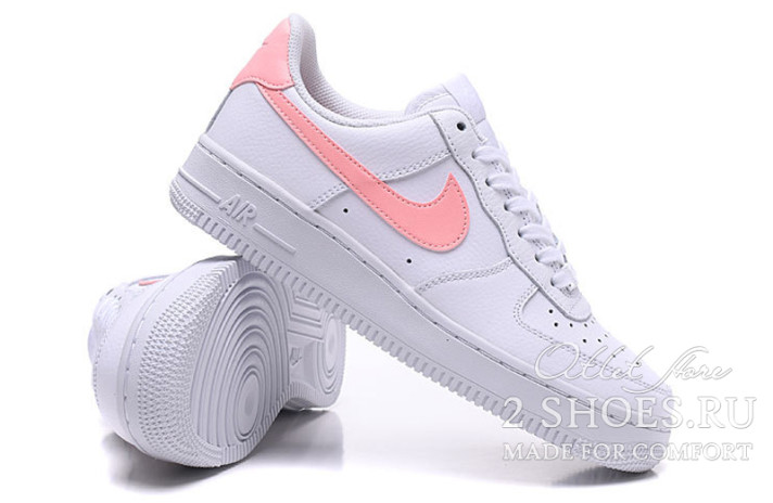 nike air force 1 white oracle pink