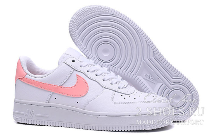 nike air force 1 white oracle pink
