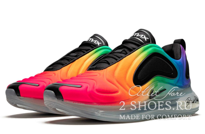 Кроссовки Nike Air Max 720 Be True Pride CJ5472-900 разноцветные, фото 1