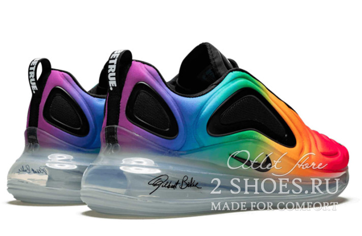 Кроссовки Nike Air Max 720 Be True Pride CJ5472-900 разноцветные, фото 2