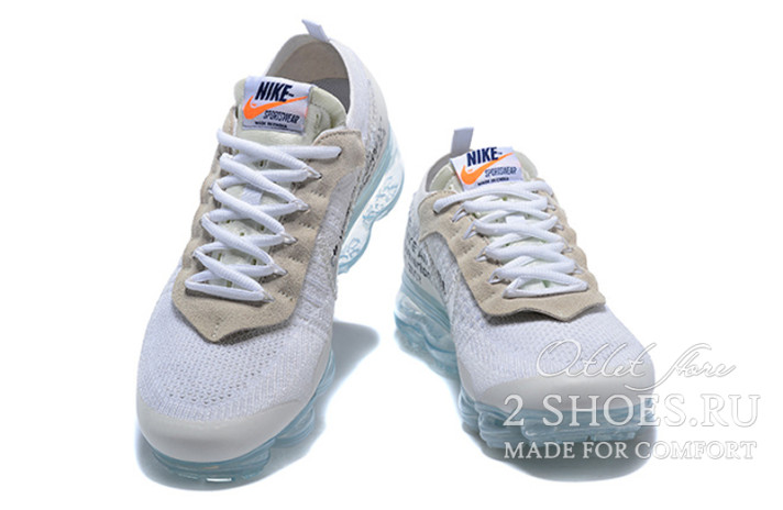 Кроссовки Nike VaporMax Off White AA3831-100 белые, фото 3