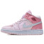 Кроссовки женские Nike Air Jordan 1 Mid Winter Digital Pink