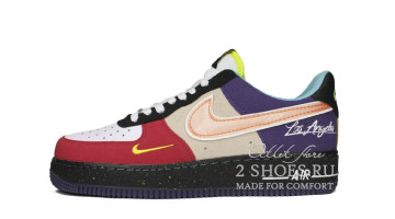  кроссовки Nike Air Force 1 разноцветные, фото 3