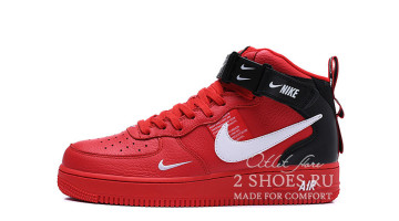 Кроссовки Мужские Nike Air Force 1 Mid LV8 Utility Winter Red