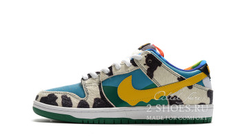  кроссовки Nike Dunk разноцветные, фото 6