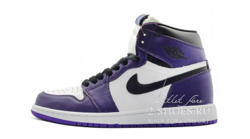 Кроссовки мужские Nike Air Jordan 1 High White Court Purple