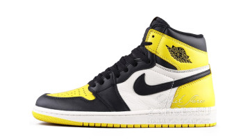 кроссовки Nike Jordan желтые, фото 3