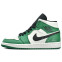 Кроссовки женские Nike Air Jordan 1 Mid Celtics Pine Green