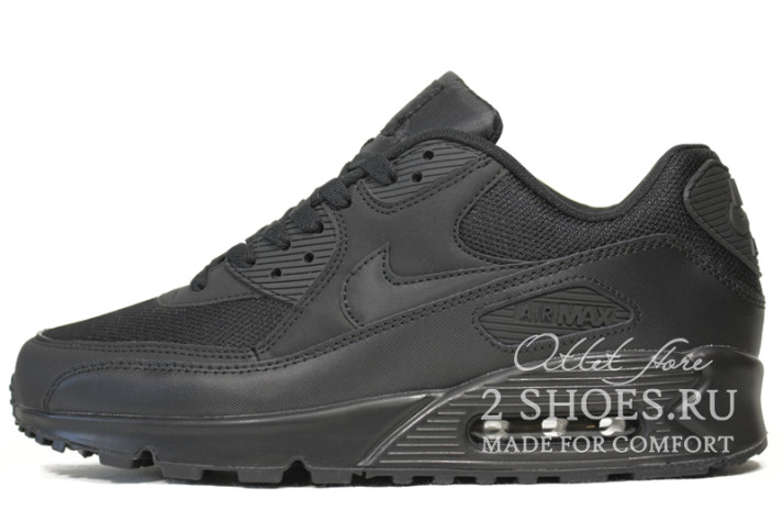 Кроссовки Nike Air Max 90 Essential Black  черные