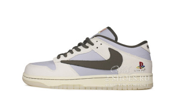  кроссовки Nike Dunk серые, фото 12