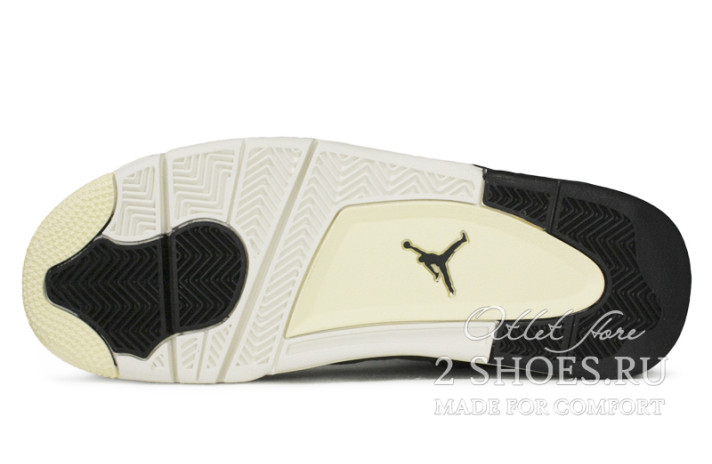 Кроссовки Nike Air Jordan 4 (IV) Mushroom Fossil AQ9129-200 зеленые, фото 4