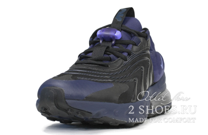 Кроссовки Nike Air Max 270 React Eng Black Sapphire CD0113-001 черные, фото 1