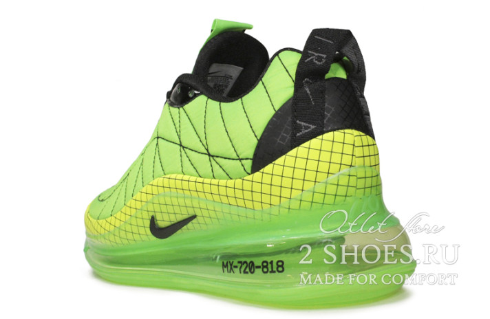 Кроссовки Nike Air Max 720 818 Volt Neon Green  зеленые, фото 2