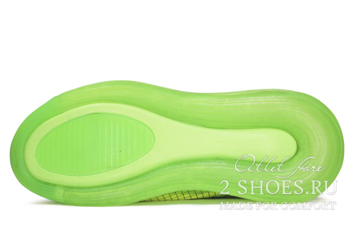 Кроссовки Nike Air Max 720 818 Volt Neon Green  зеленые, фото 4