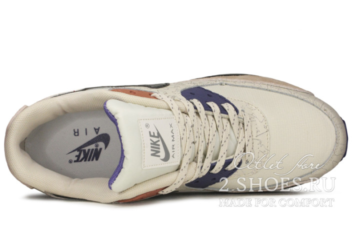 Кроссовки Nike Air Max 90 Camowabb NRG Desert Sand CI5646-001 бежевые, фото 3