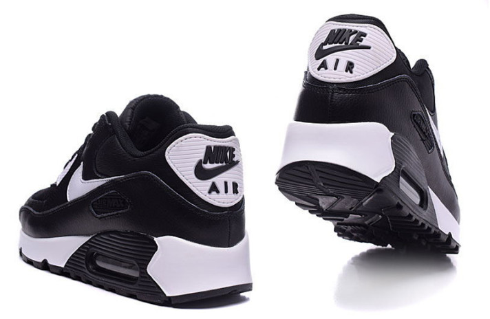 Кроссовки Nike Air Max 90 Essential Black White 616730-023 черные, фото 4