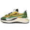 Кроссовки женские Nike Sacai Vaporwaffle Yellow Green