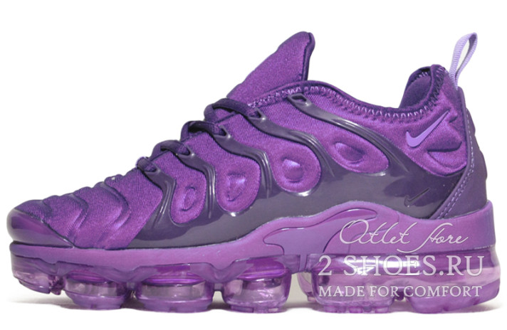 Кроссовки Nike VaporMax Plus Purple Violet  фиолетовые, фото 1