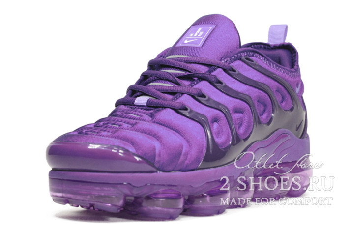 Кроссовки Nike VaporMax Plus Purple Violet  фиолетовые, фото 1