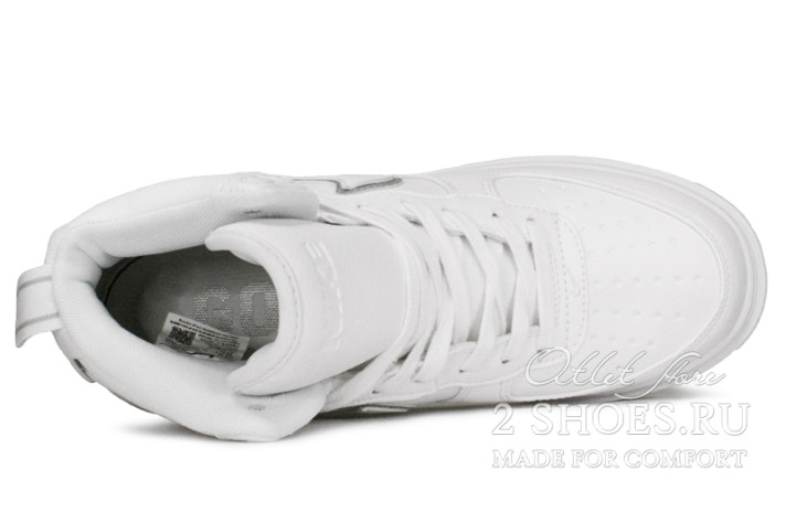 Кроссовки Nike Air Force 1 High Boot Gore-Tex White CT2815-100 белые, кожаные, фото 3