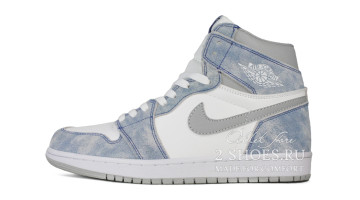  кроссовки Nike Jordan синие, фото 5