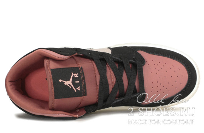 Кроссовки Nike Air Jordan 1 Mid Canyon Rust BQ6472-202 коричневые, фото 3
