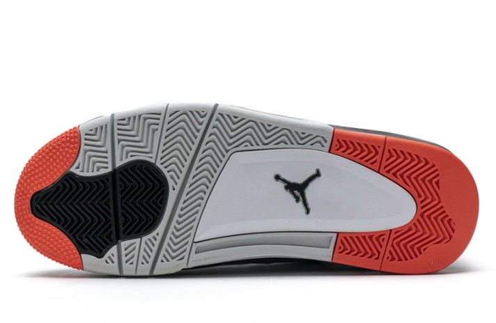 Кроссовки Nike Air Jordan 4 (IV) Flight Nostalgia Pale Citron 308497-116 белые, кожаные, фото 3