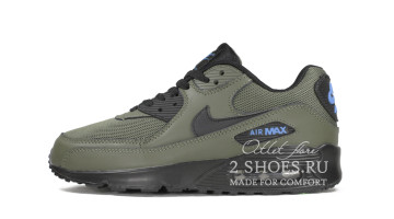  кроссовки Nike Air Max 90 зеленые, фото 2