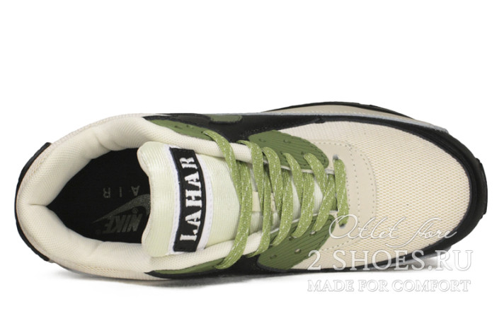 Кроссовки Nike Air Max 90 Lahar Escape Cream Black CI5646-200 бежевые, фото 3