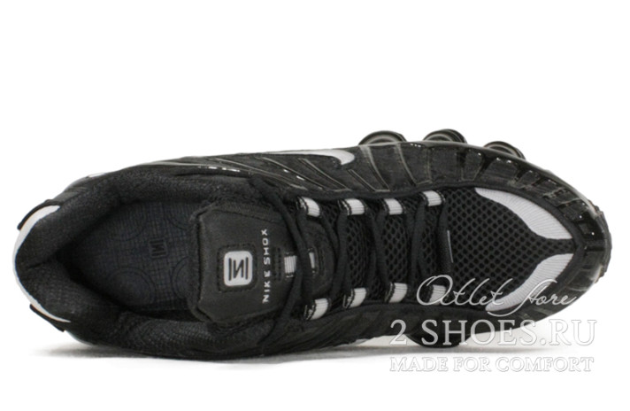 Кроссовки Nike Shox TL Black Grey  черные, фото 3