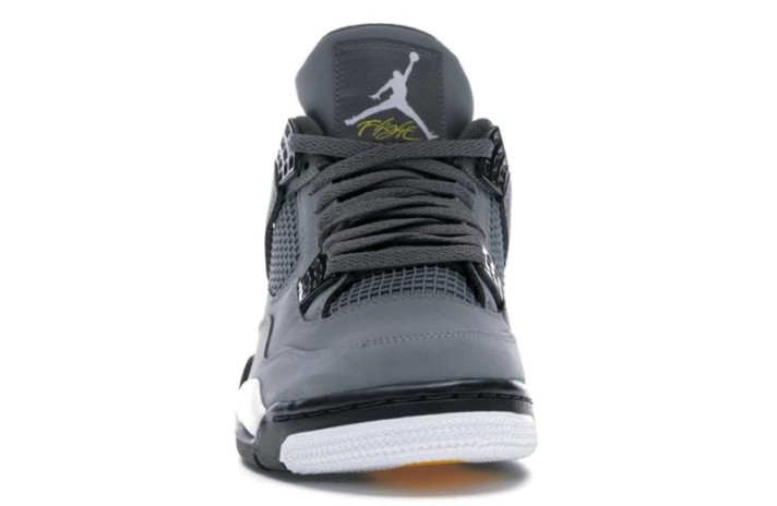 Кроссовки Nike Air Jordan 4 (IV) Cool Grey 308497-007 серые, фото 2