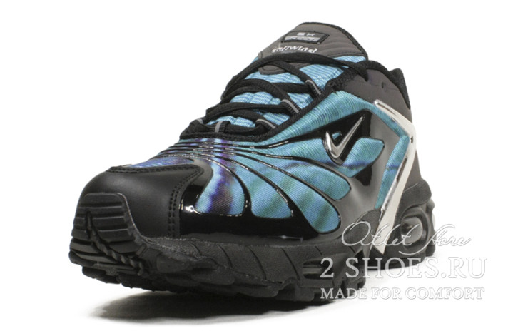 Кроссовки Nike Air Max Tailwind 5 Skepta Black Chrome Blue CQ8714-001 черные, синие, фото 1