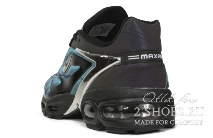 Кроссовки Nike Air Max Tailwind 5 Skepta Black Chrome Blue CQ8714-001 черные, синие, фото 2