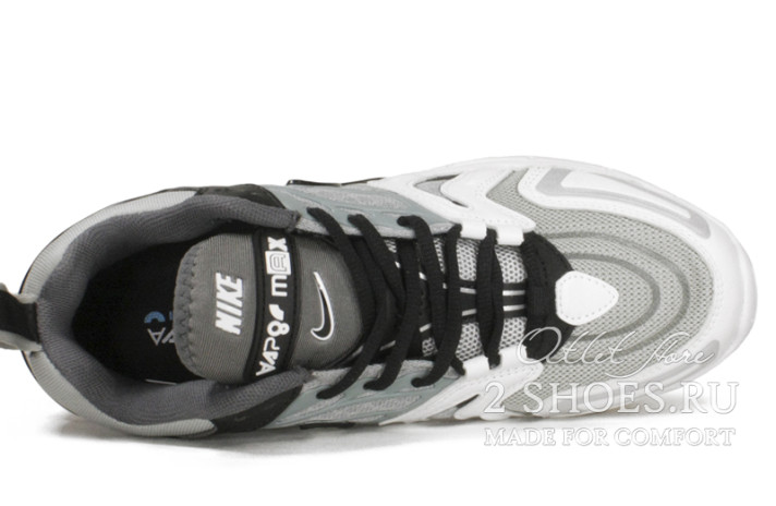 Кроссовки Nike Air VaporMax EVO Wolf Grey White Anthracite CT2868-002 серые, фото 3