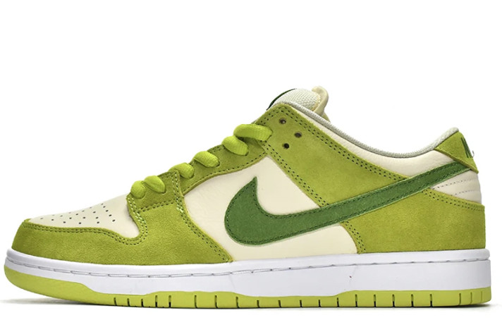 Кроссовки Nike Dunk SB Low Green Apple DM0807-300 зеленые