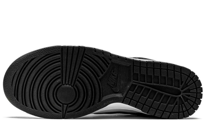 Кроссовки Nike Dunk SB Low Panda Black White  DD1391-100 белые, черные, кожаные, фото 3