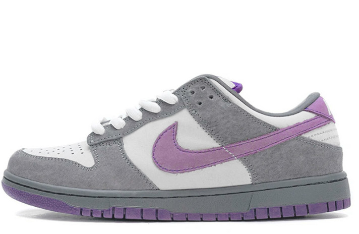 Кроссовки Nike Dunk SB Low Purple Pigeon Grey 304292-051 серые