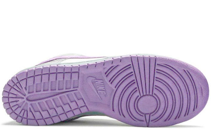 Кроссовки Nike Dunk SB Low Purple Pigeon Grey 304292-051 серые, фото 3