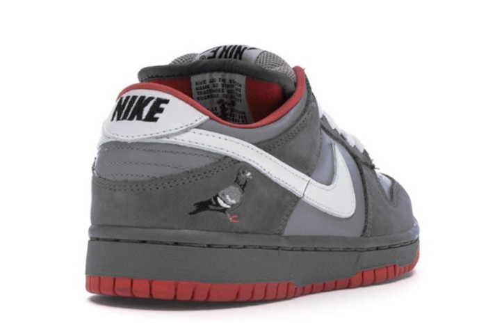 Кроссовки Nike Dunk SB Low Staple NYC Pigeon 304292-011 серые, фото 3