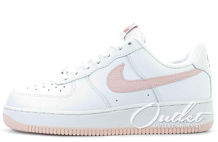 Кроссовки Nike Air Force 1 Low VD Valentine's Day 2022 DQ9320-100 белые, кожаные