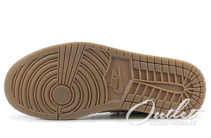 Кроссовки Nike Air Jordan 1 Low Zion Williamson Voodoo DZ7292-200 коричневые, фото 4